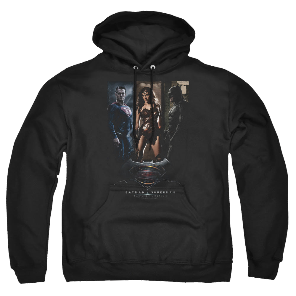 Batman v Superman 3 Phases - Pullover Hoodie Pullover Hoodie Batman