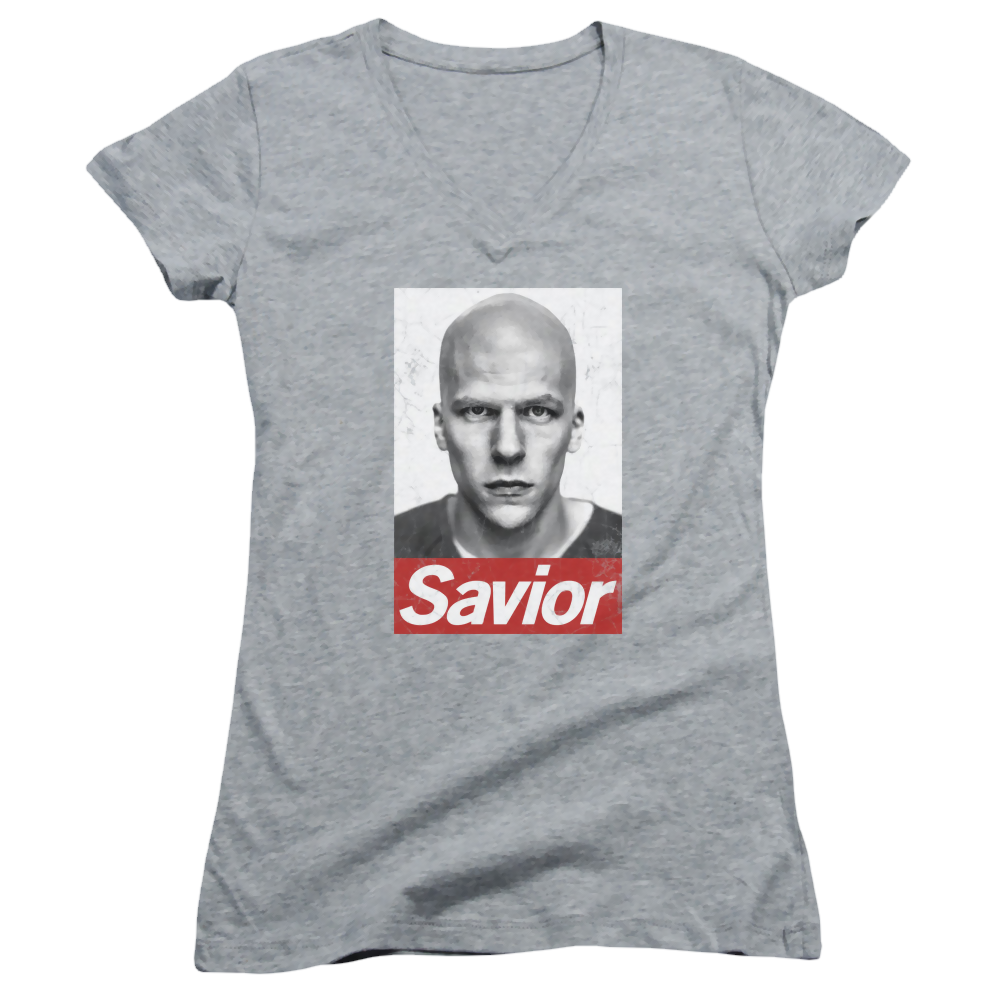 Batman v Superman Savior - Juniors V-Neck T-Shirt Juniors V-Neck T-Shirt Batman