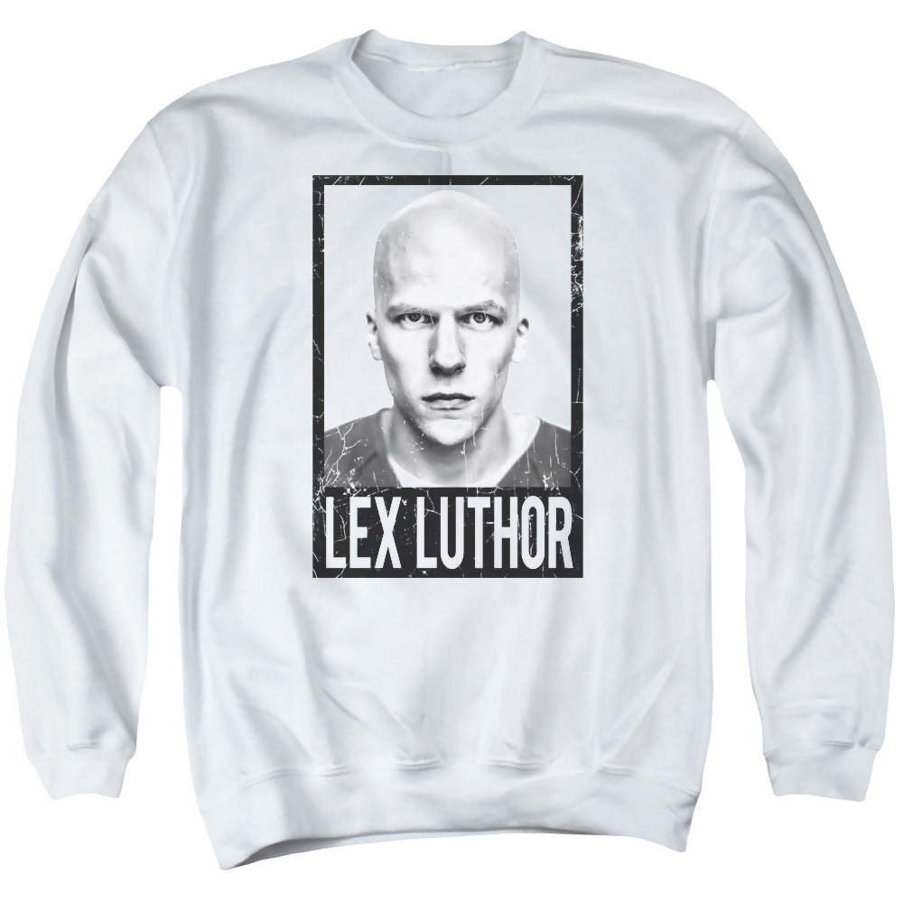 Batman v Superman Luthor - Men's Crewneck Sweatshirt Men's Crewneck Sweatshirt Batman