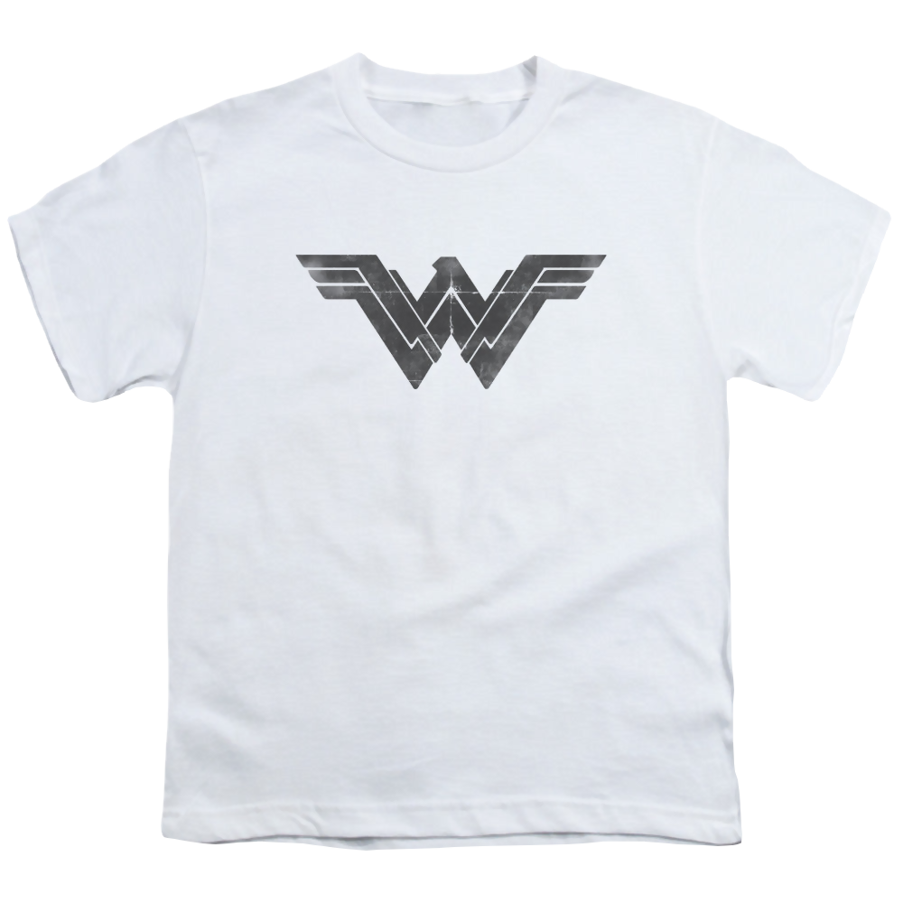Batman v Superman Folded And Distressed - Youth T-Shirt Youth T-Shirt (Ages 8-12) Batman