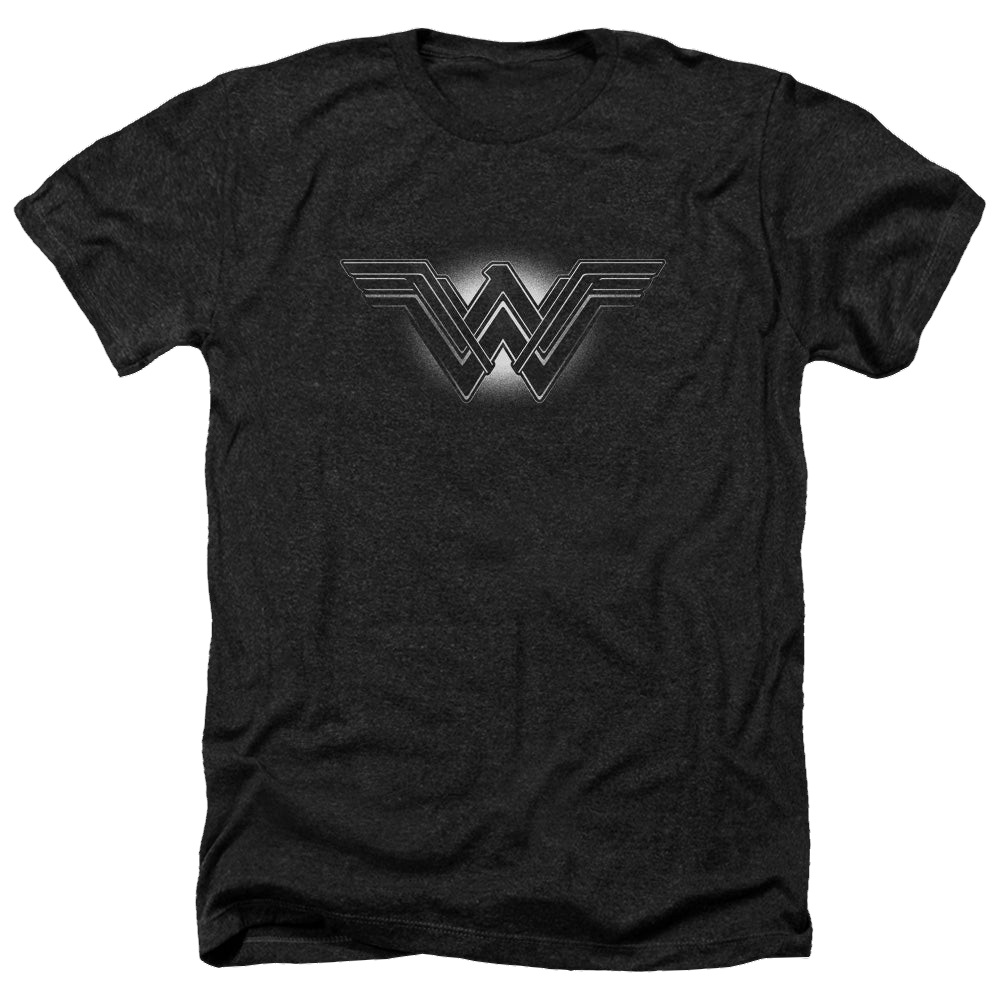 Batman v Superman Glow Emblem - Men's Heather T-Shirt Men's Heather T-Shirt Batman