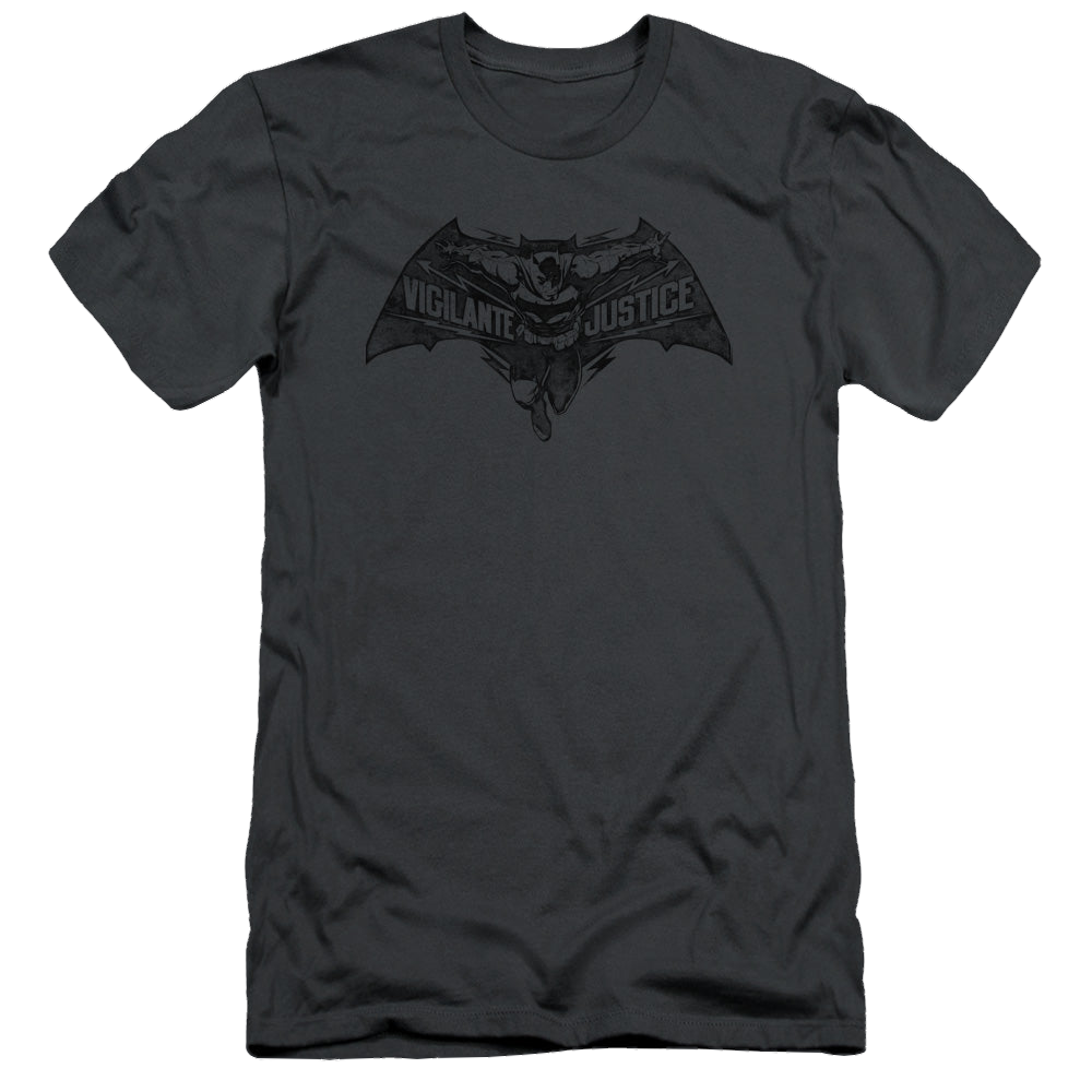 Batman v Superman Vigilante Justice - Men's Slim Fit T-Shirt Men's Slim Fit T-Shirt Batman