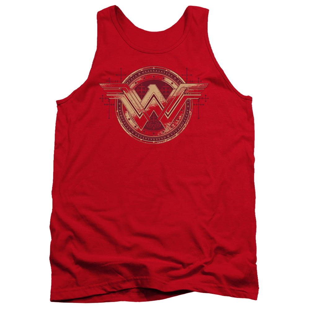 Batman v Superman Wonder Shield - Men's Tank Top Men's Tank Batman