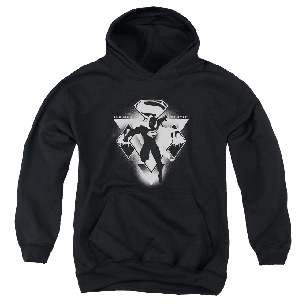 Batman v Superman Triple Diamond - Youth Hoodie Youth Hoodie (Ages 8-12) Batman