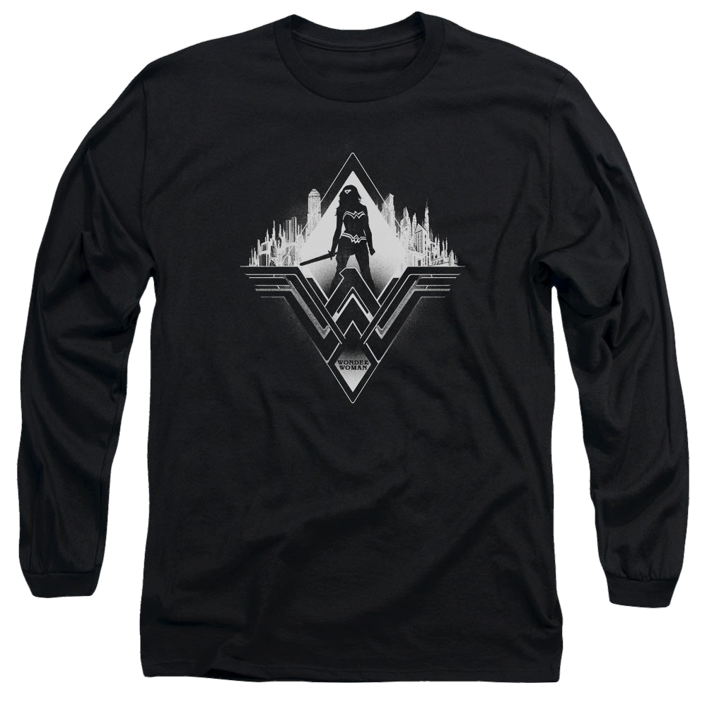 Batman v Superman City Warrior - Men's Long Sleeve T-Shirt Men's Long Sleeve T-Shirt Batman