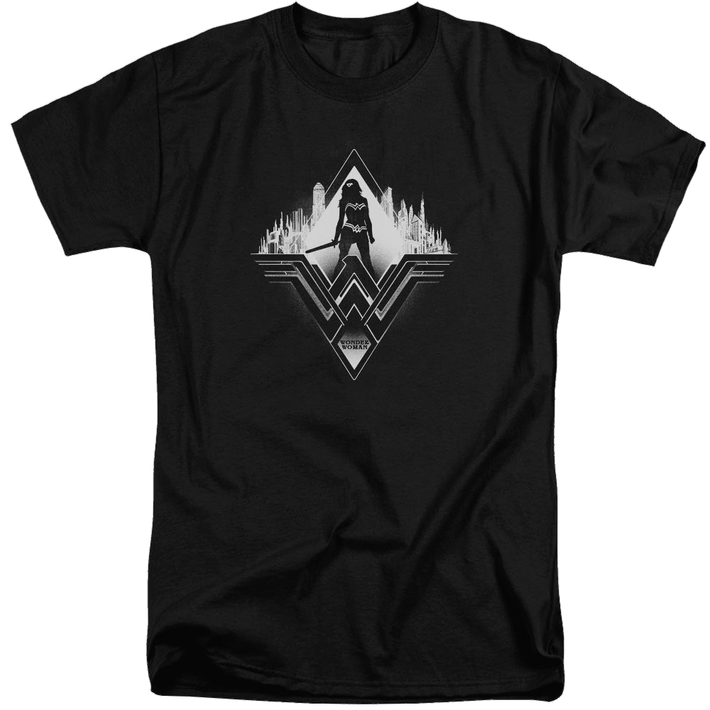Batman v Superman City Warrior - Men's Tall Fit T-Shirt Men's Tall Fit T-Shirt Batman