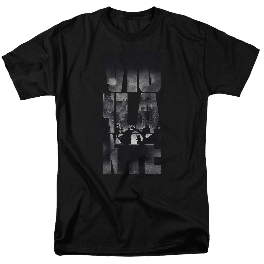 Batman v Superman Rainy Viglante - Men's Regular Fit T-Shirt Men's Regular Fit T-Shirt Batman
