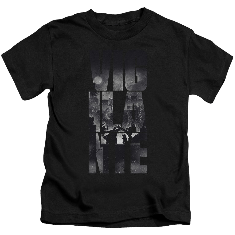 Batman v Superman Rainy Viglante - Kid's T-Shirt Kid's T-Shirt (Ages 4-7) Batman
