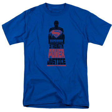 Royal men's regular fit t-shirt with Batman v Superman Super Justice graphic