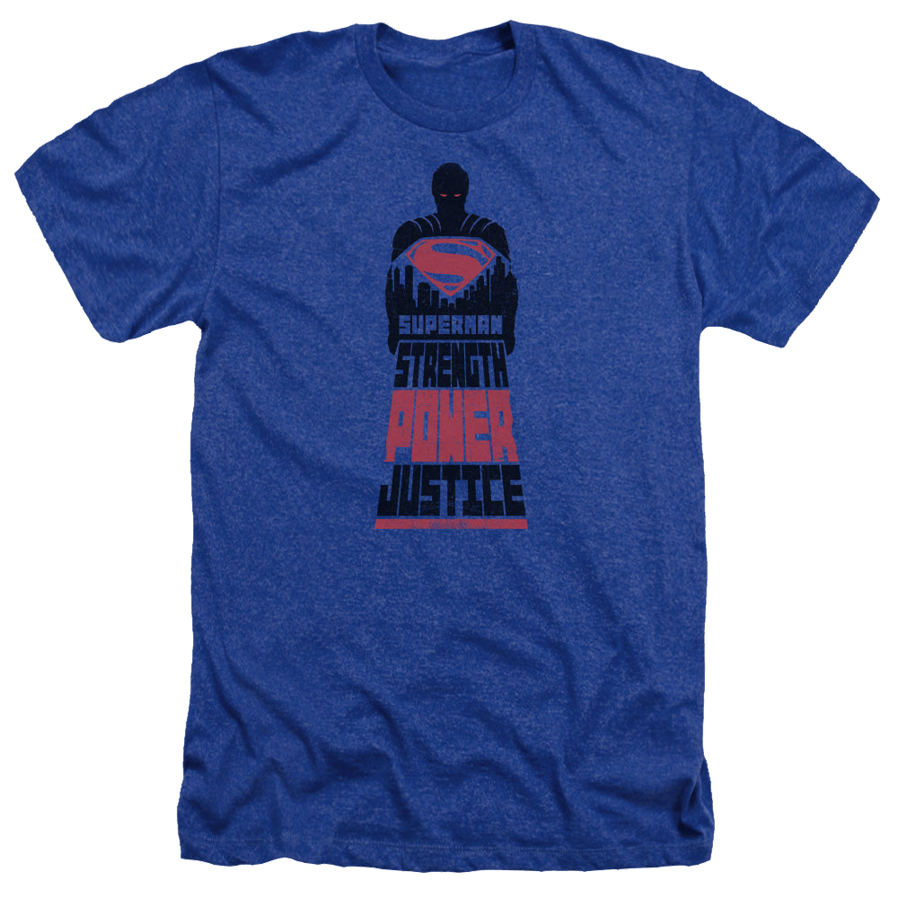 Batman v Superman Super Justice - Men's Heather T-Shirt Men's Heather T-Shirt Batman