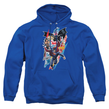 Batman v Superman Batman V Superman Ripped Trio - Pullover Hoodie Pullover Hoodie Batman