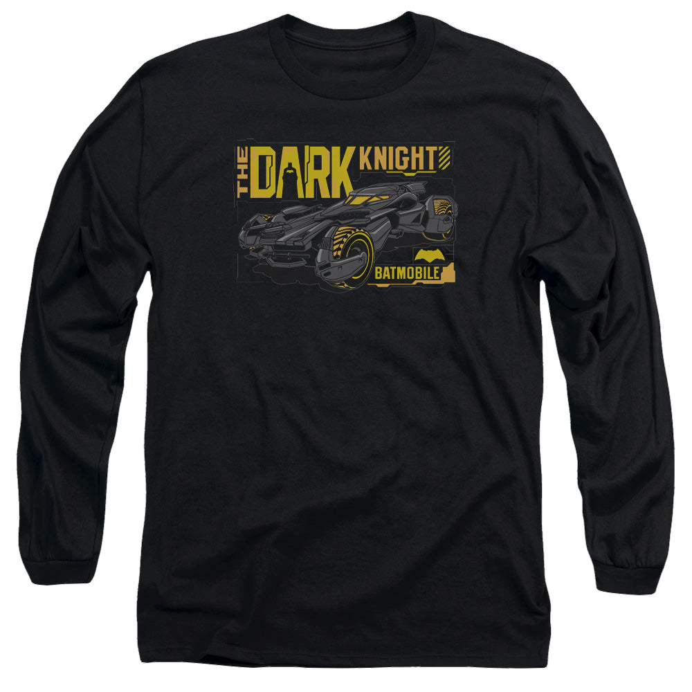Batman v Superman Mobil Dark Knight - Men's Long Sleeve T-Shirt Men's Long Sleeve T-Shirt Batman