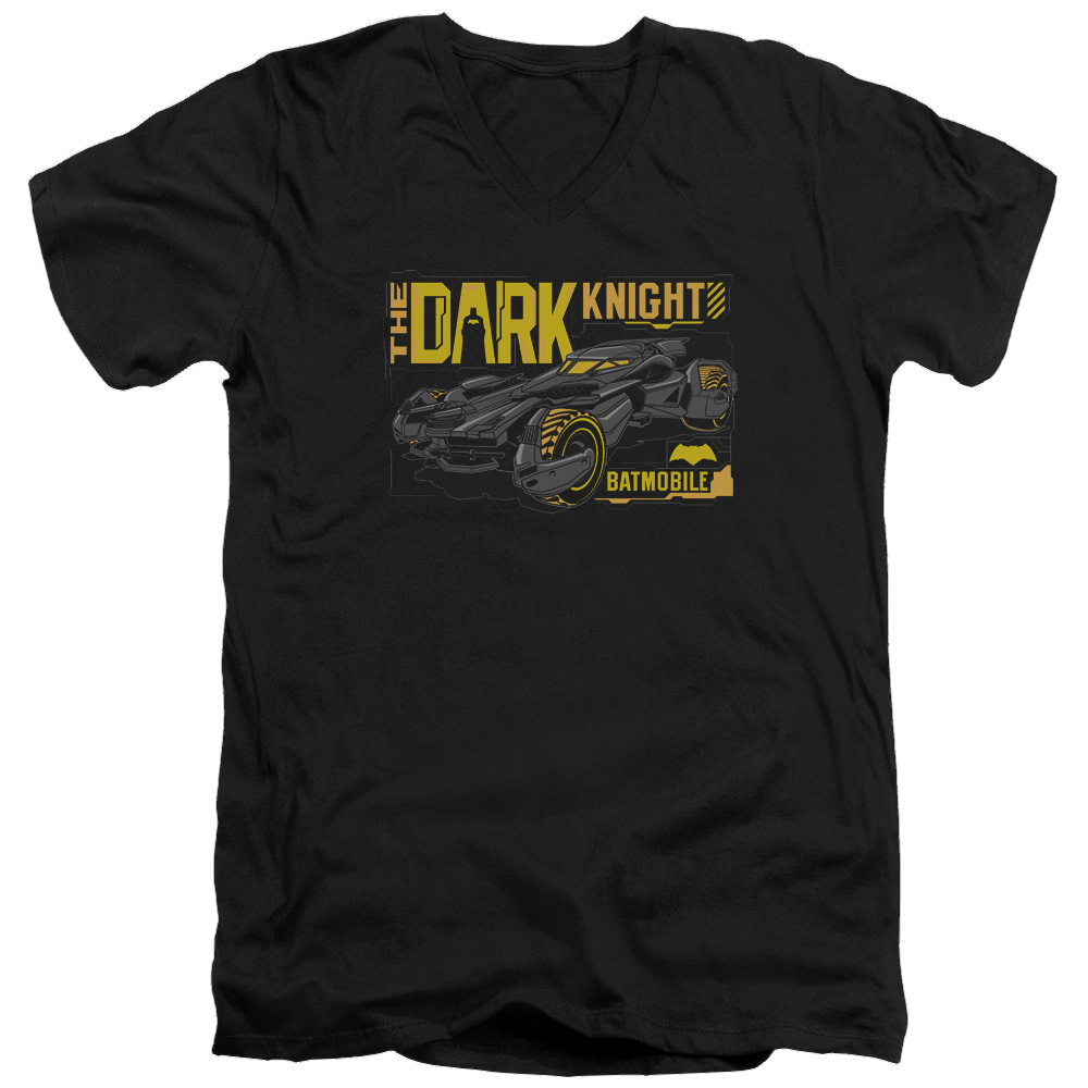 Batman v Superman Mobil Dark Knight - Men's V-Neck T-Shirt Men's V-Neck T-Shirt Batman