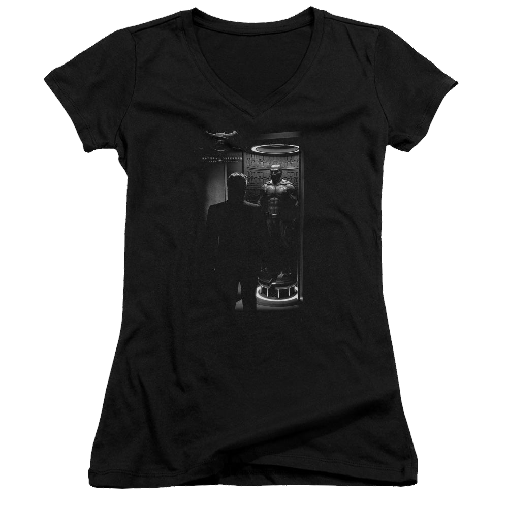 Batman v Superman Suit Up - Juniors V-Neck T-Shirt Juniors V-Neck T-Shirt Batman