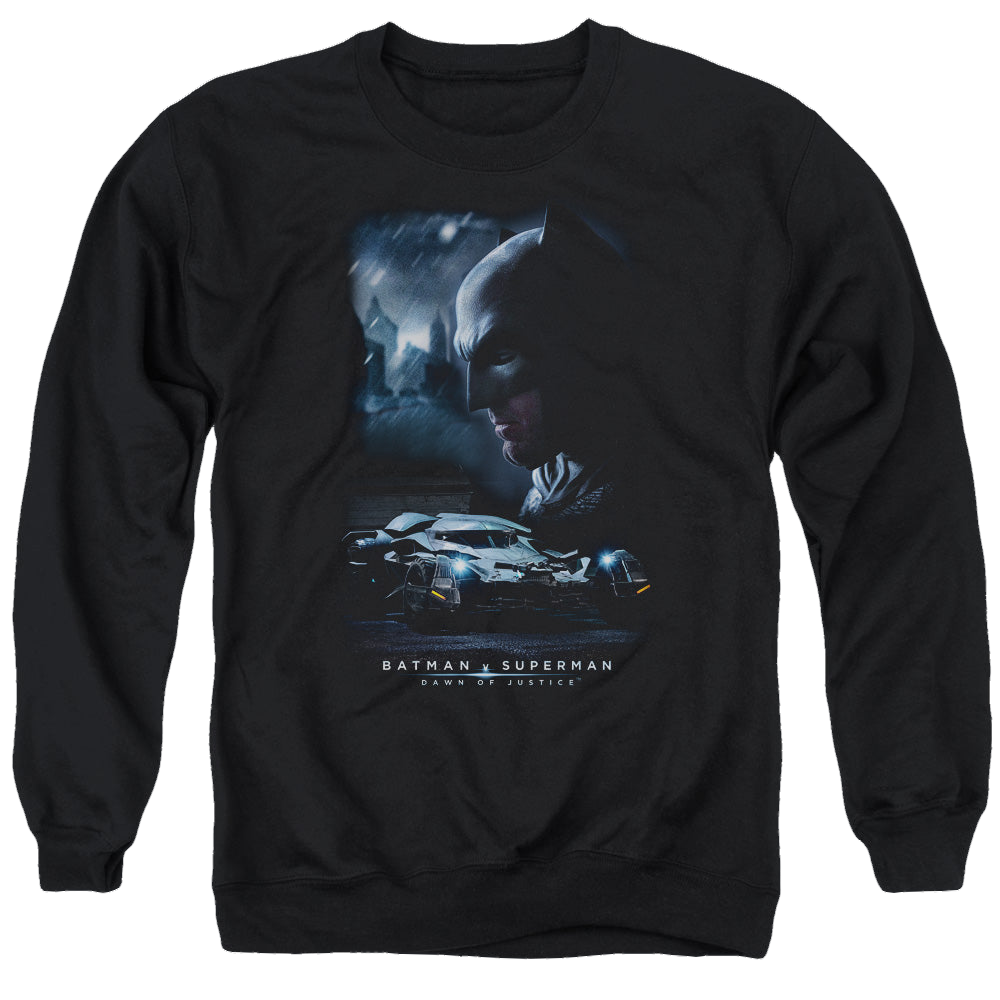 Batman v Superman Gotham Knight - Men's Crewneck Sweatshirt Men's Crewneck Sweatshirt Batman