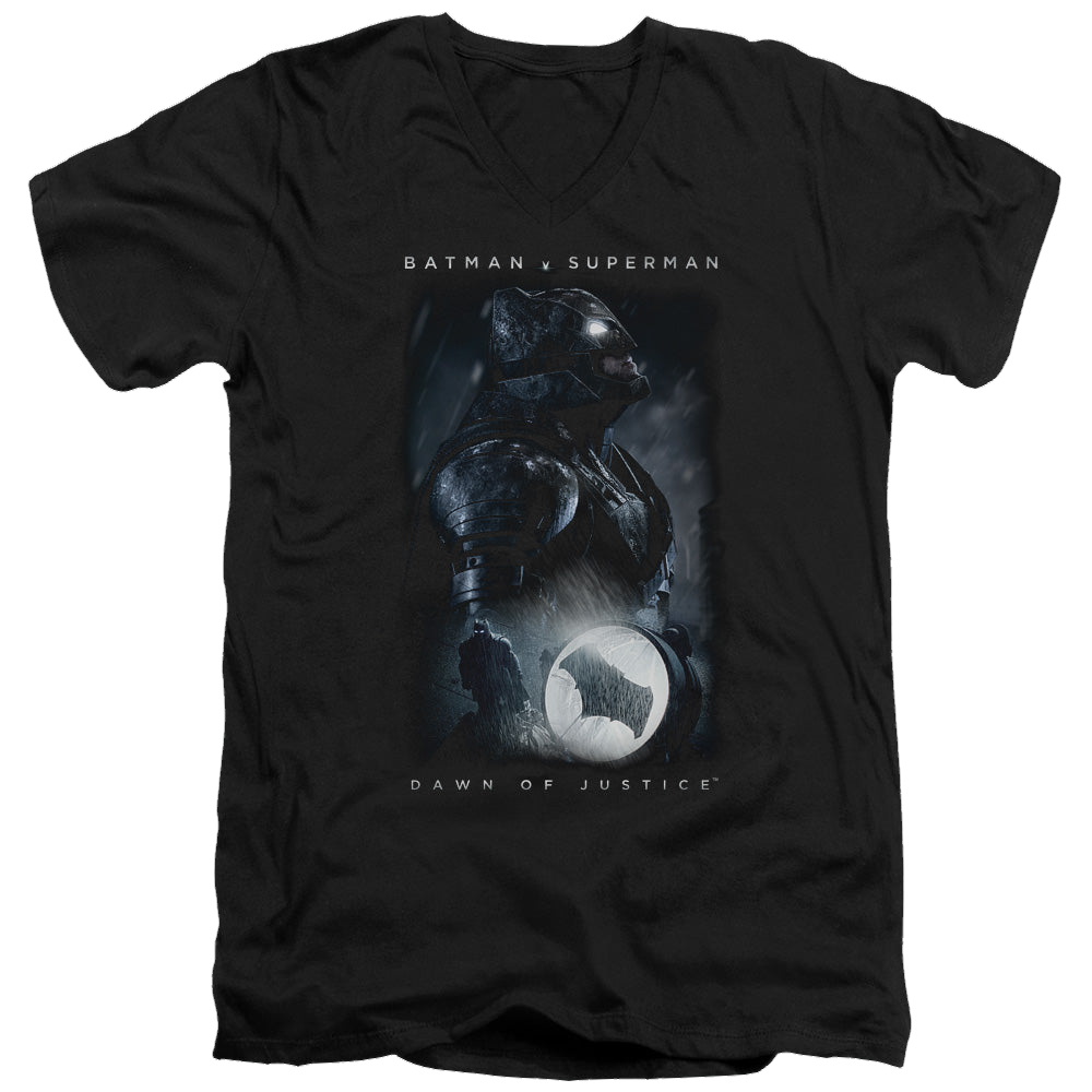 Batman v Superman Signal - Men's V-Neck T-Shirt Men's V-Neck T-Shirt Batman