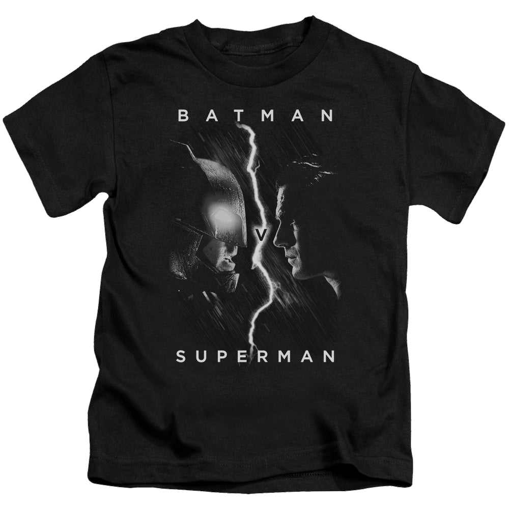 Batman v Superman Face To Face - Kid's T-Shirt Kid's T-Shirt (Ages 4-7) Batman