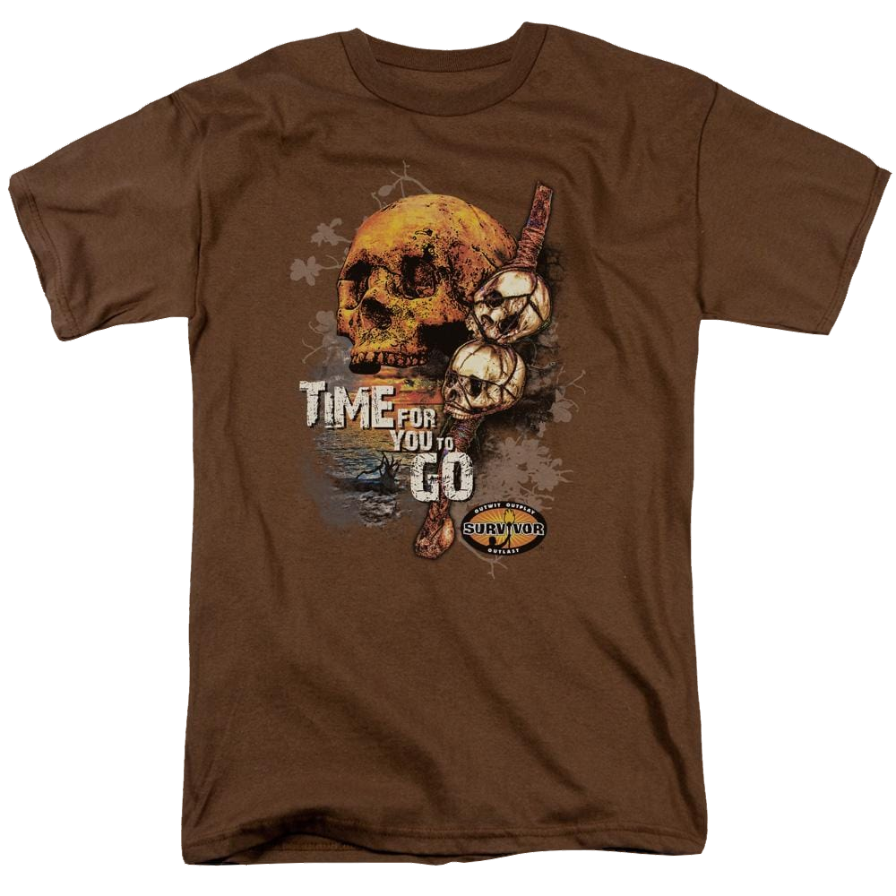Survivor Time To Go - Men's Regular Fit T-Shirt Men's Regular Fit T-Shirt Survivor