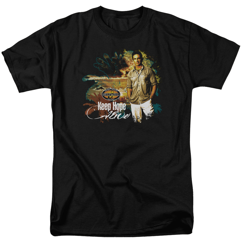 Survivor Keep Hope Alive - Men's Regular Fit T-Shirt Men's Regular Fit T-Shirt Survivor
