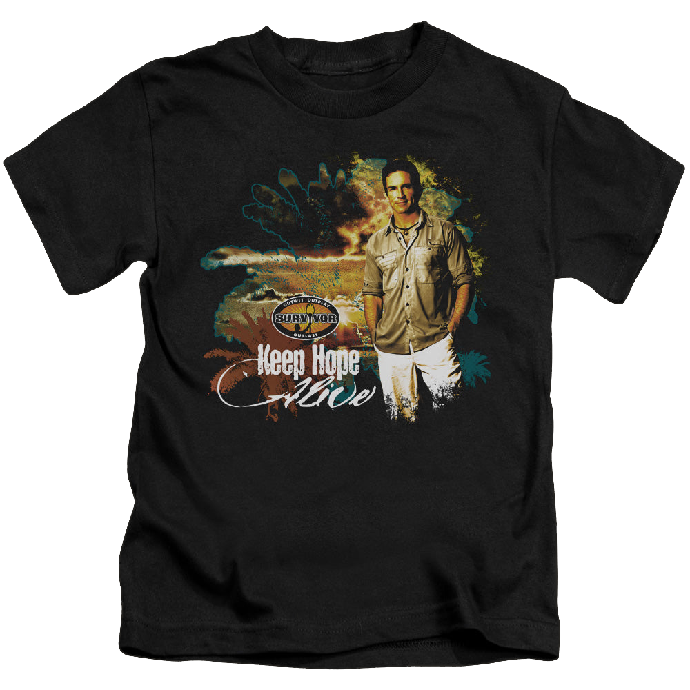 Survivor Keep Hope Alive - Kid's T-Shirt Kid's T-Shirt (Ages 4-7) Survivor