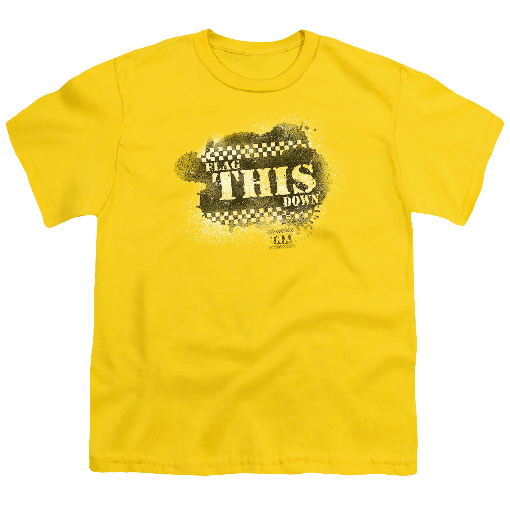 Taxi Flag This - Youth T-Shirt Youth T-Shirt (Ages 8-12) Taxi