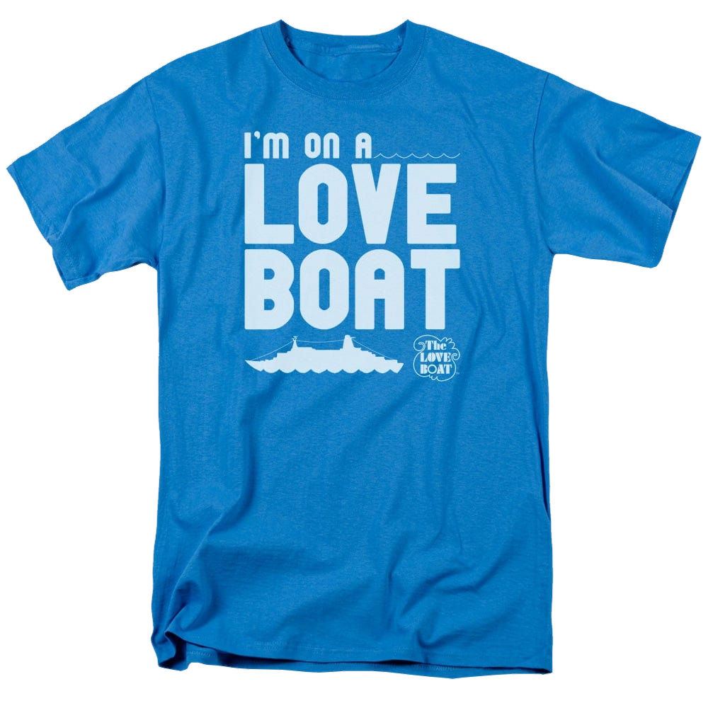 Love Boat, The Im On A - Men's Regular Fit T-Shirt Men's Regular Fit T-Shirt The Love Boat