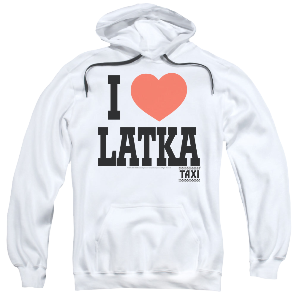 Taxi I Heart Latka - Pullover Hoodie Pullover Hoodie Taxi