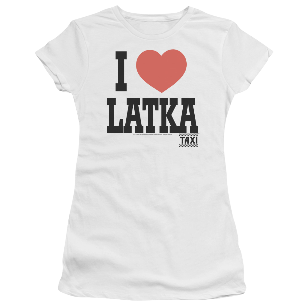Taxi I Heart Latka - Juniors T-Shirt Juniors T-Shirt Taxi
