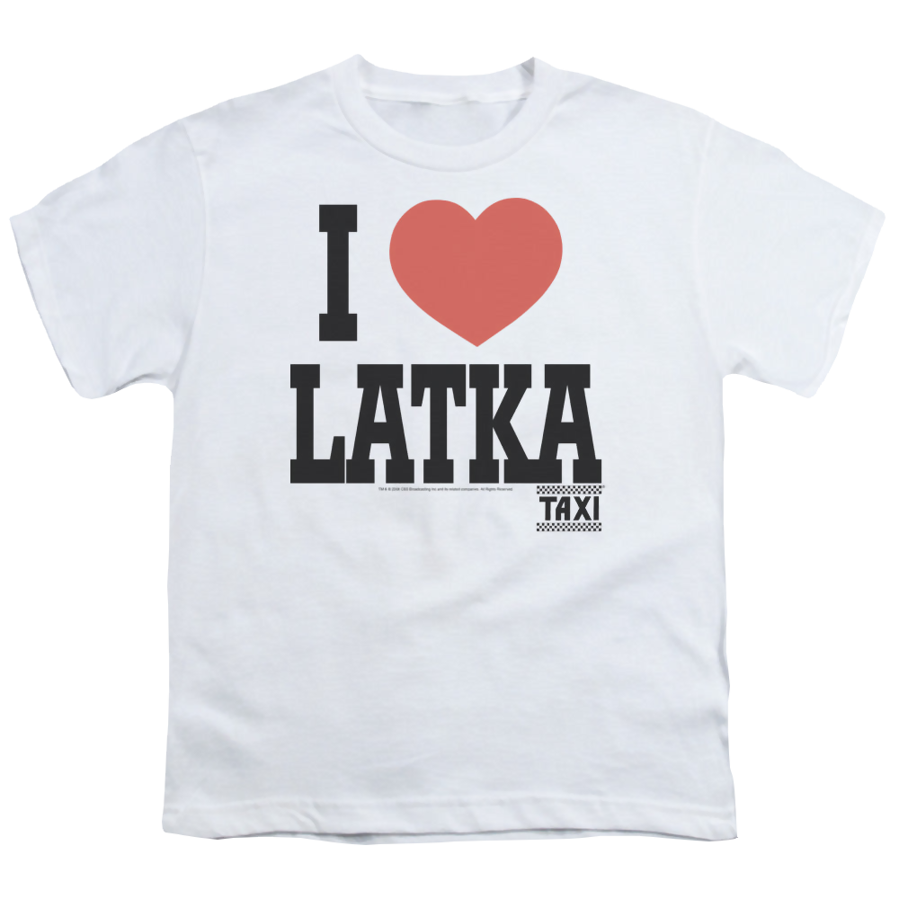 Taxi I Heart Latka - Youth T-Shirt Youth T-Shirt (Ages 8-12) Taxi