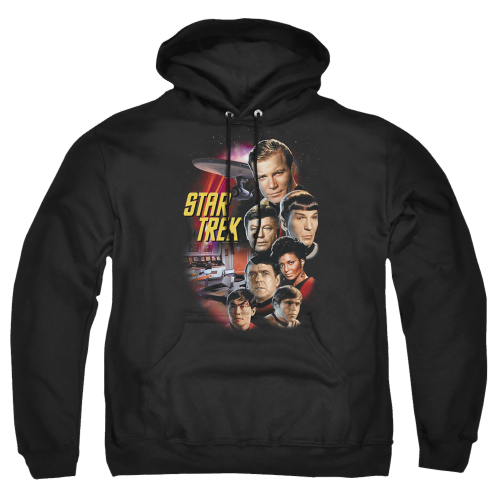 Star Trek The Classic Crew Pullover Hoodie Pullover Hoodie Star Trek