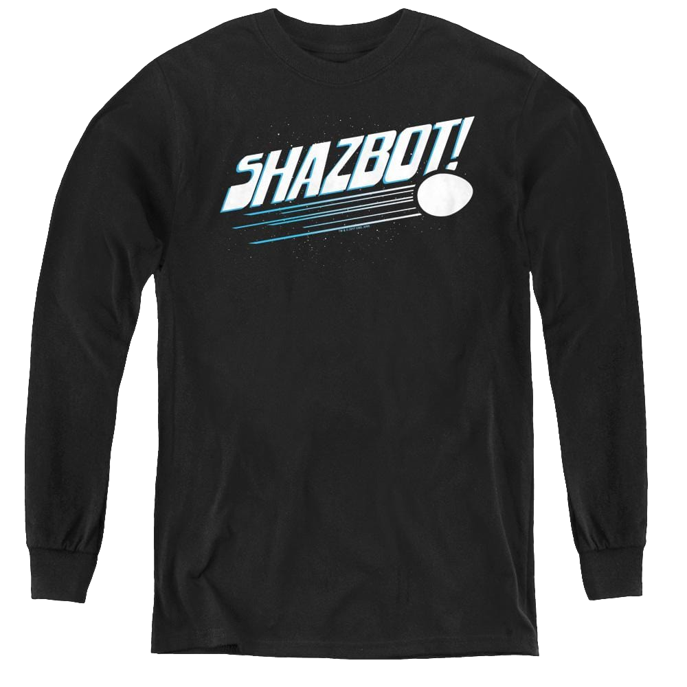 Mork & Mindy Shazbot Egg - Youth Long Sleeve T-Shirt Youth Long Sleeve T-Shirt Mork & Mindy