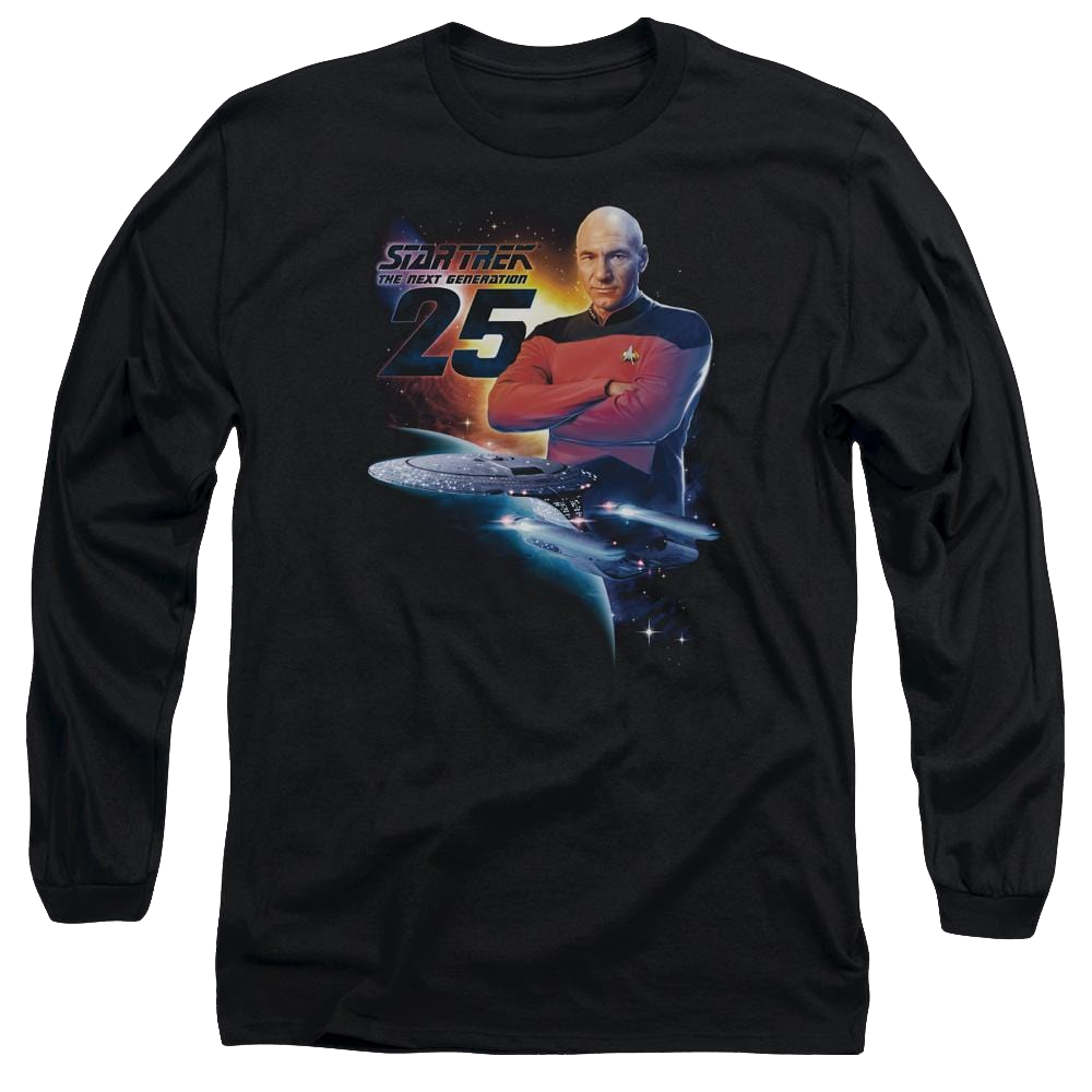 Star Trek Tng 25 Men's Long Sleeve T-Shirt Men's Long Sleeve T-Shirt Star Trek
