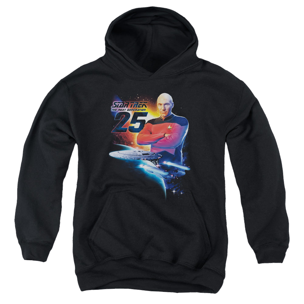 Star Trek The Original Series Tng 25 - Youth Hoodie Youth Hoodie (Ages 8-12) Star Trek