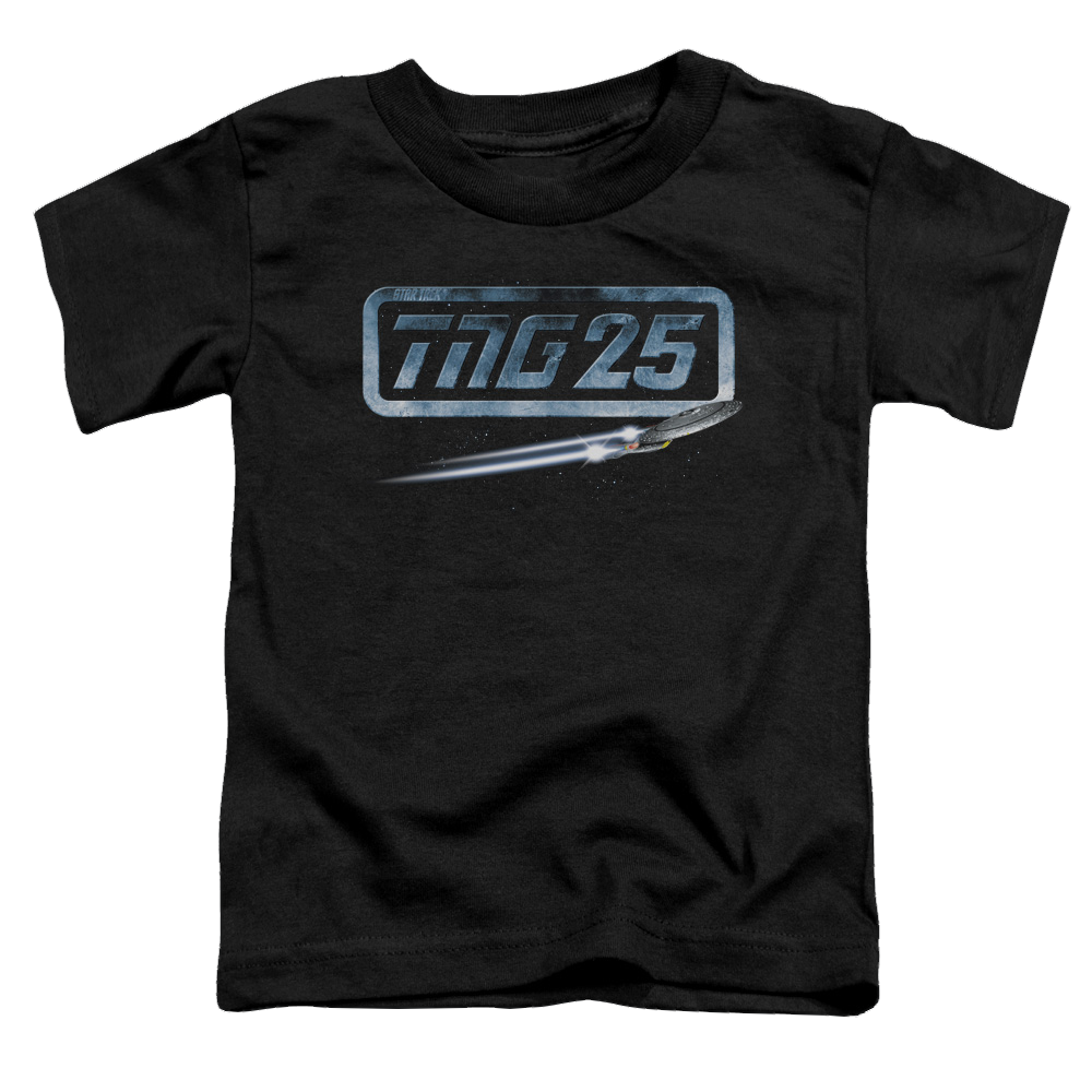 Star Trek The Next Generation Tng 25 Enterprise - Toddler T-Shirt Toddler T-Shirt Star Trek