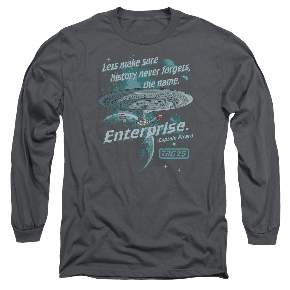 Star Trek Never Forget Men's Long Sleeve T-Shirt Men's Long Sleeve T-Shirt Star Trek