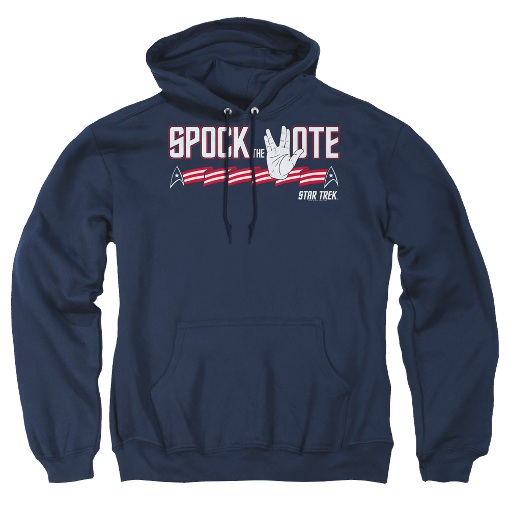 Star Trek Spock The Vote Pullover Hoodie Pullover Hoodie Star Trek