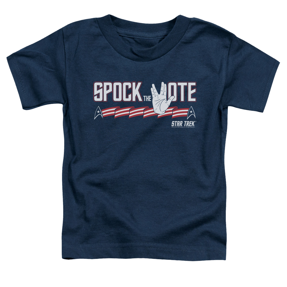 Star Trek Spock The Vote Toddler T-Shirt Toddler T-Shirt Star Trek