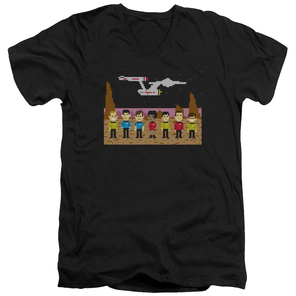 Star Trek Tos Trexel Crew Men's V-Neck T-Shirt Men's V-Neck T-Shirt Star Trek