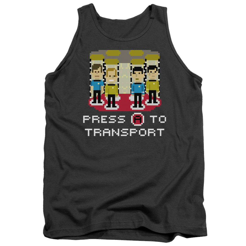 Star Trek Press A To Transport Men's Tank Men's Tank Star Trek