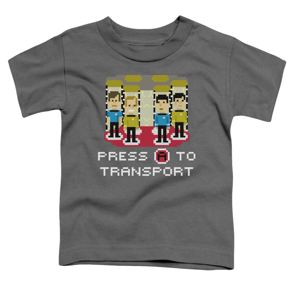 Star Trek Press A To Transport Toddler T-Shirt Toddler T-Shirt Star Trek