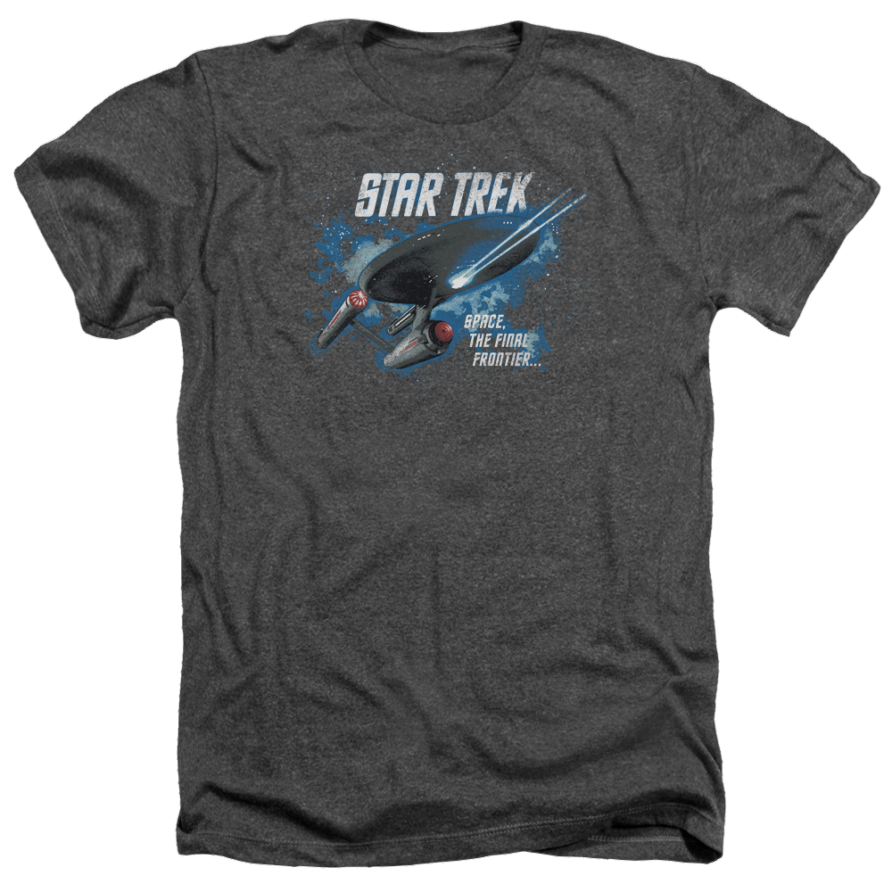 Star Trek The Final Frontier Men's Heather T-Shirt Men's Heather T-Shirt Star Trek