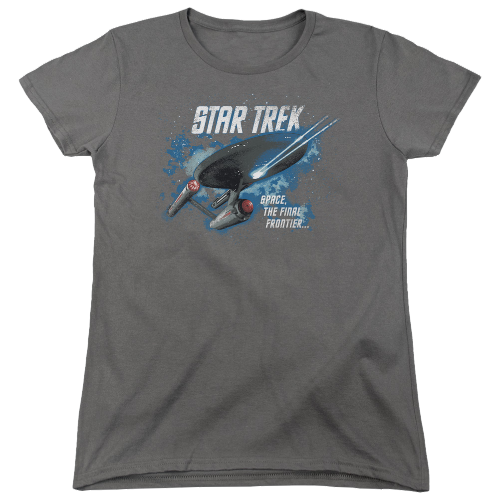 Star Trek The Final Frontier Women's T-Shirt Women's T-Shirt Star Trek