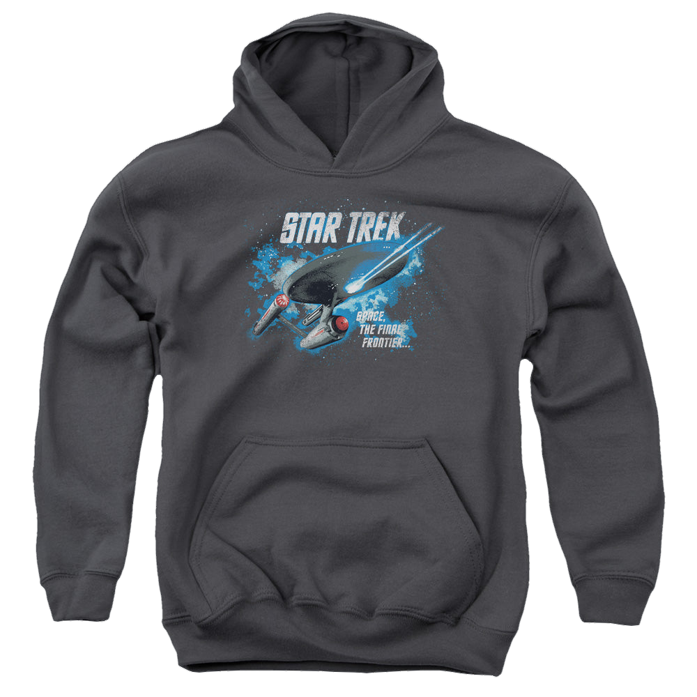 Star Trek The Original Series The Final Frontier - Youth Hoodie Youth Hoodie (Ages 8-12) Star Trek