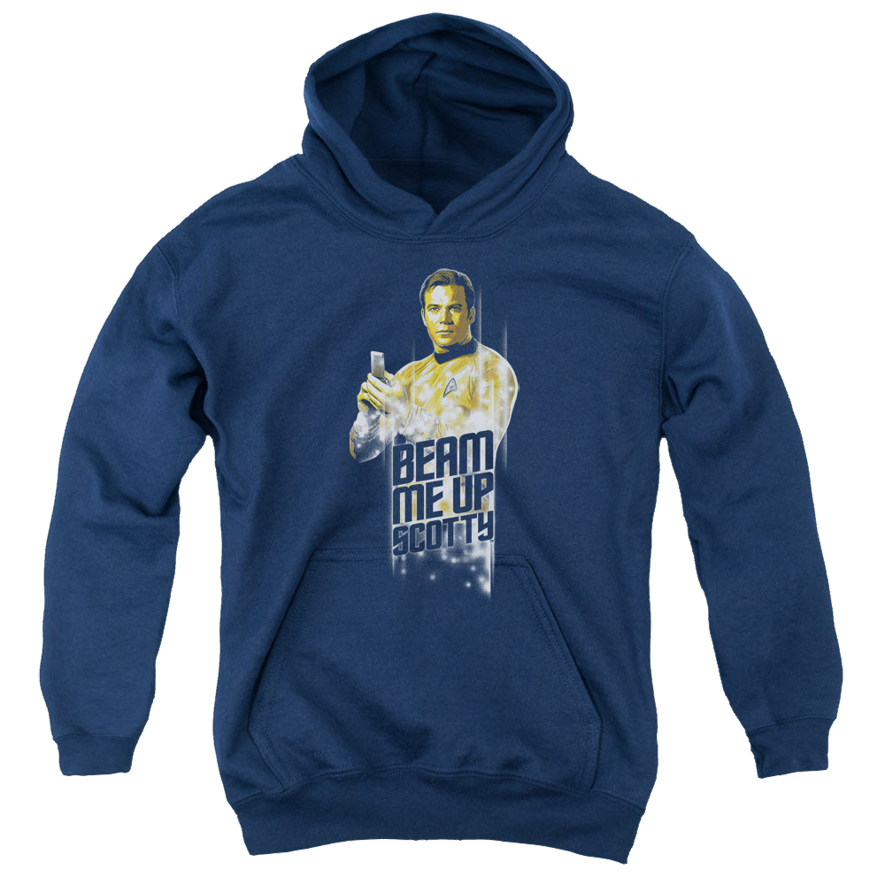 Star Trek The Original Series Beam Me Up - Youth Hoodie Youth Hoodie (Ages 8-12) Star Trek