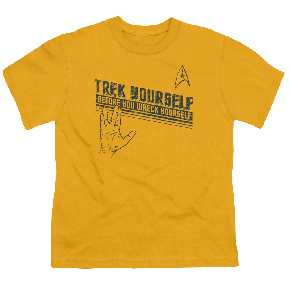 Star Trek The Original Series Trek Yourself - Youth T-Shirt Youth T-Shirt (Ages 8-12) Star Trek