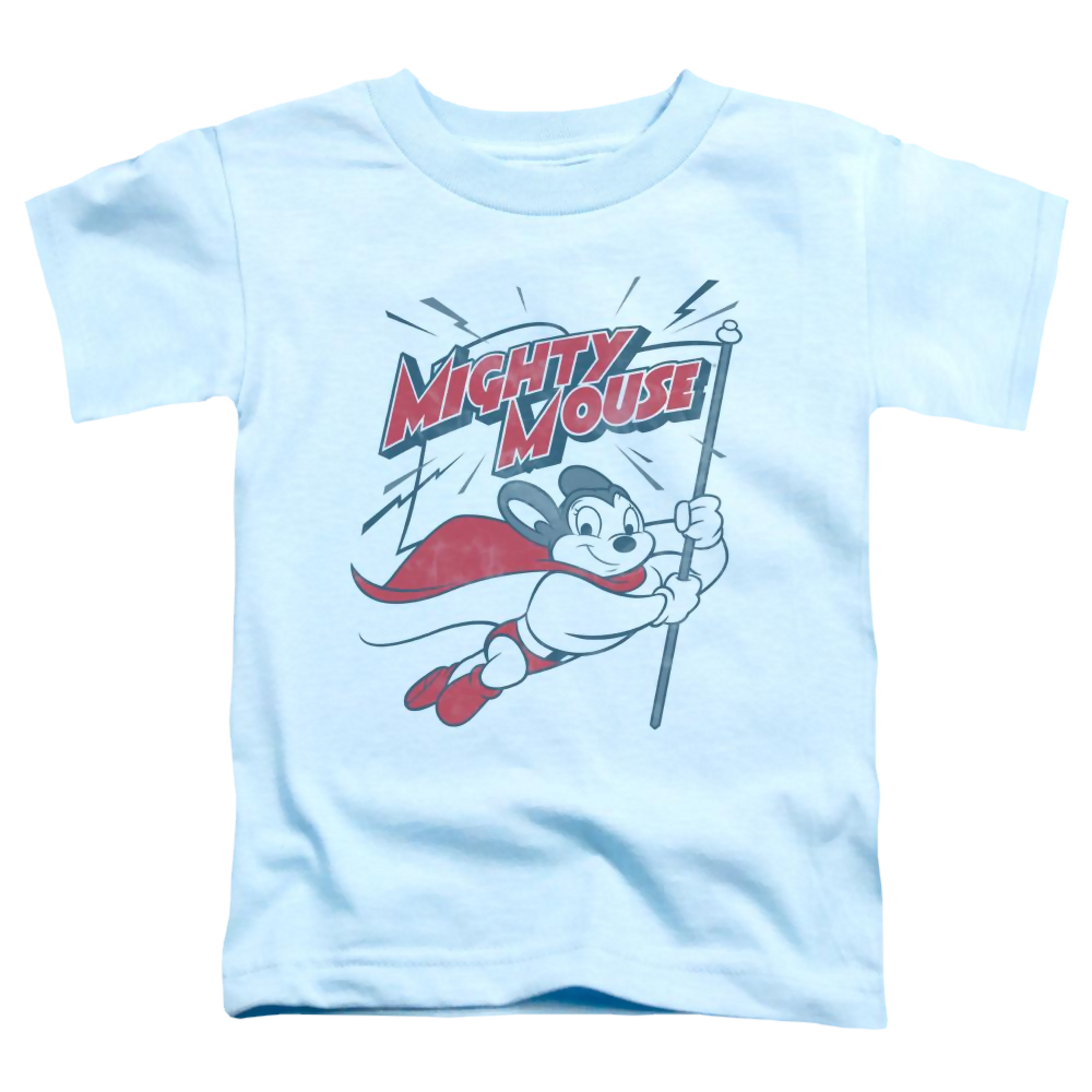 Mighty Mouse Mighty Flag - Toddler T-Shirt Toddler T-Shirt Mighty Mouse