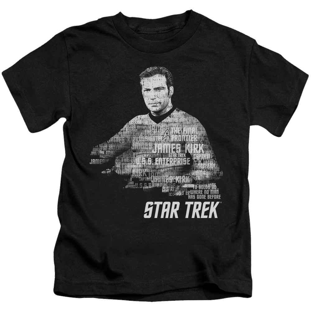 Star Trek Kirk Words Kid's T-Shirt (Ages 4-7) Kid's T-Shirt (Ages 4-7) Star Trek