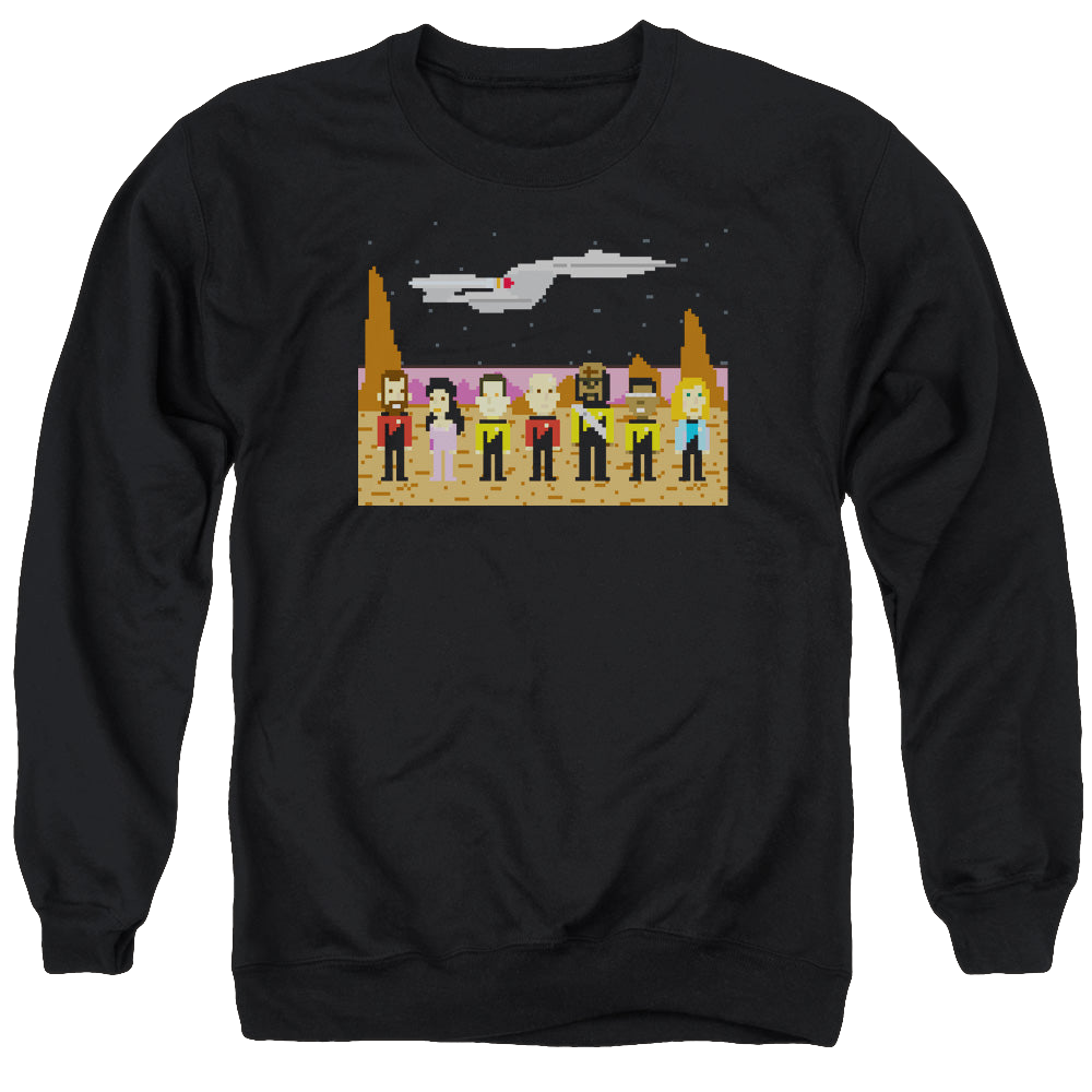 Star Trek The Next Generation Tng Trexel Creq - Men's Crewneck Sweatshirt Men's Crewneck Sweatshirt Star Trek