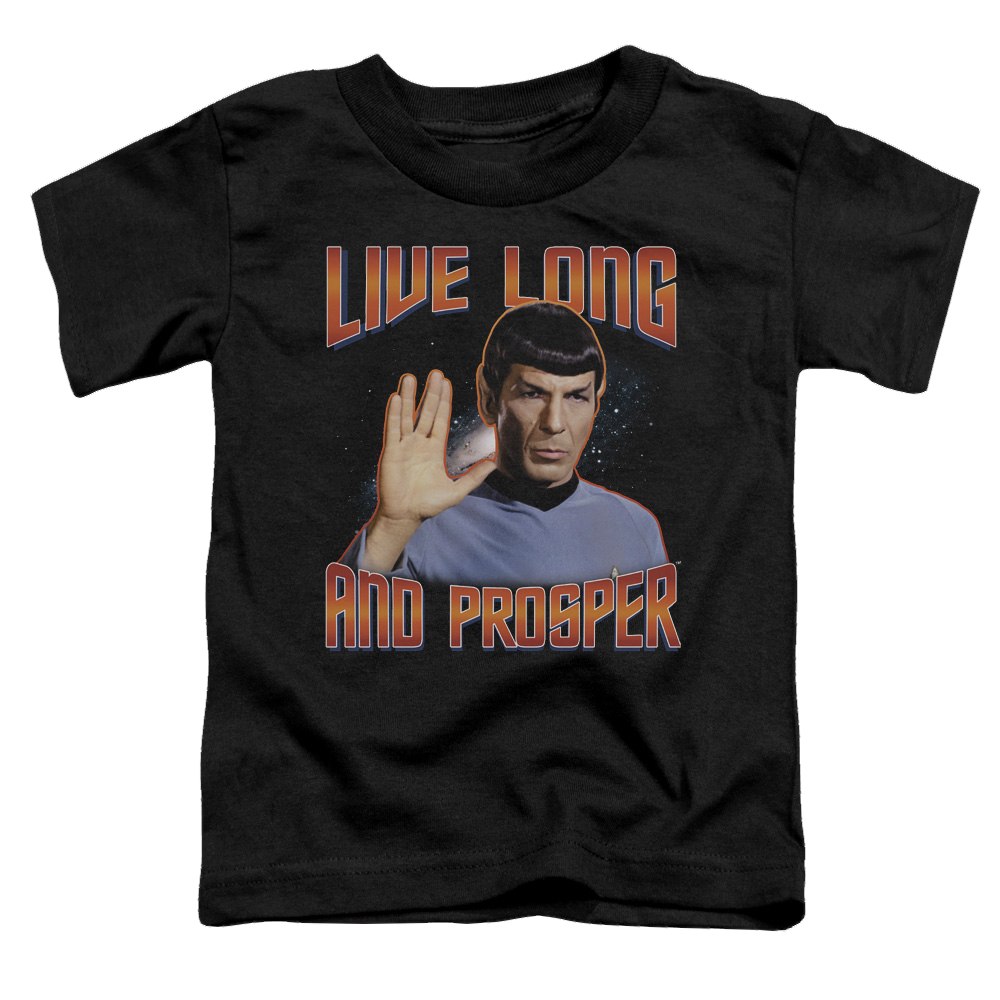 Star Trek Live Long And Prosper Toddler T-Shirt Toddler T-Shirt Star Trek