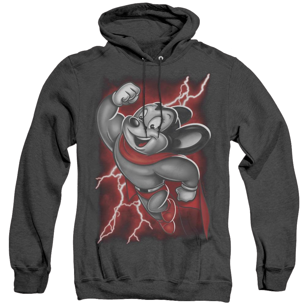 Mighty Mouse Mighty Storm - Heather Pullover Hoodie Heather Pullover Hoodie Mighty Mouse